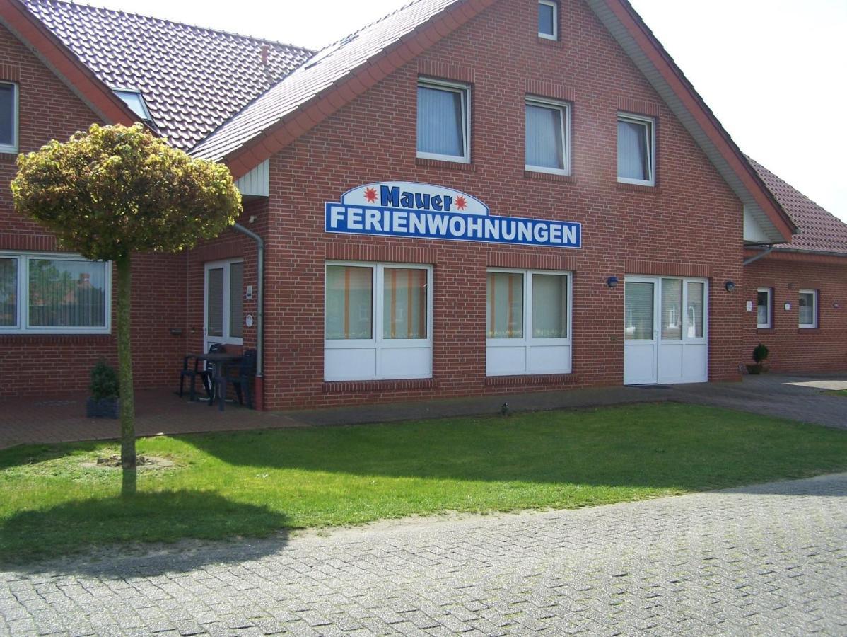 Ferienwohnung Mauer, Wohnung Ost Heede Exterior foto